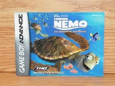 Finding Nemo: The Continuing Adventures (Nintendo Game Boy Advance) *MANUAL ONLY