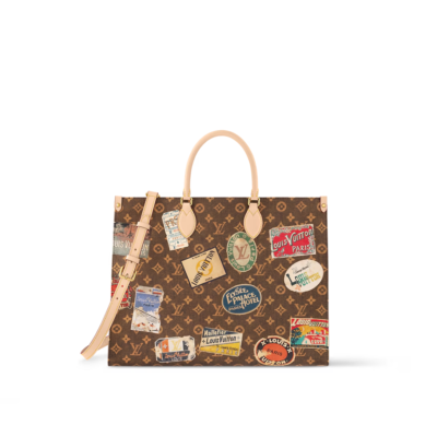 NIB Louis Vuitton OnTheGo Voyage Brown M47147💯% Authentic 🥇 | eBay