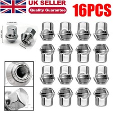 16x Alloy Wheel Nuts For Ford FOCUS MK1 MK2 MK3 ST RS M12 x 1.5 19mm BOLTS STUDS