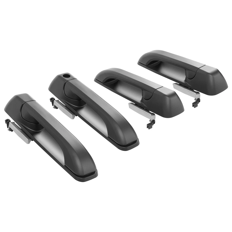 Manija de puerta exterior exterior 4 piezas para Dodge Ram 1500 2009-2024/ 2500 2011-2024 Foto 3 de 4