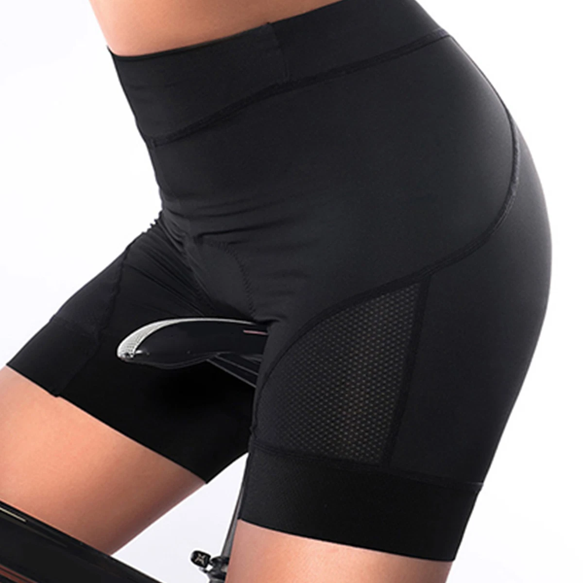 Women Cycling Shorts High Waist Padded Bike Biking Shorts