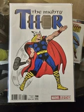 Mighty Thor #700 1:50 Jack Kirby T-Shirt Variant Marvel 2017 HTF Rare Excellent!