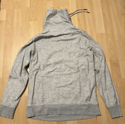 Celio Herren Pullover Gr. L Grau Schalkragen