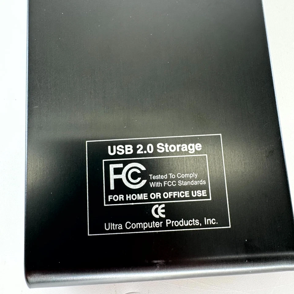Ultra USB 2.0 Storage High Speed External Hard Drive Enclosure Black Portable - Image 3 of 4