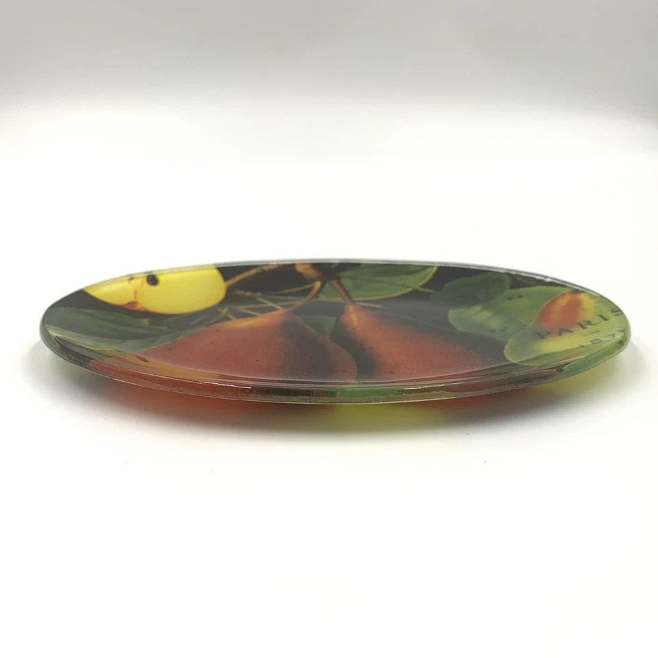 MICHEL Design Works 6.25" Glass Plates Fruit Snack Dessert Dish Set of 2  - Image 3 of 4
