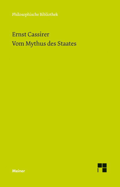 Thumbnail - Ernst Cassirer / Vom Mythus Des Staates