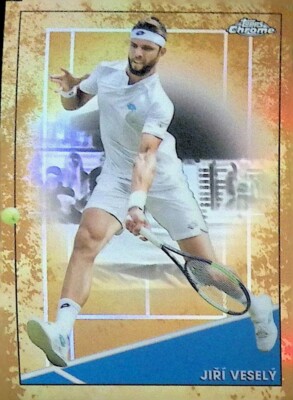 2021 Topps Chrome Tennis Clay Court Jiri Vesely