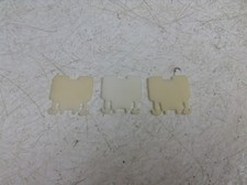 Allen Bradley 1492-CA White Clear Wire Terminal End Plate 1492CA Lot of 3 (TBI)