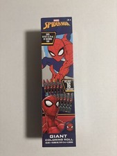 Innovative Designs Marvel Spiderman Giant Coloring Roll 19ft W/ Crayons New