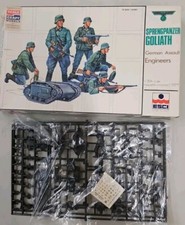 ESCI, Sprengpanzer Goliath German Assault Engineers Figures Kit 1/35. 15C