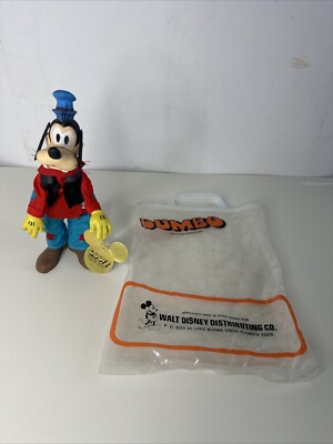 Vintage GOOFY Walt Disney anthropomorpher Hund Actionfigur Puppe Hongkong