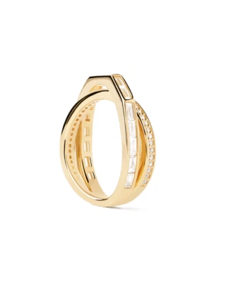 PD PAOLA Olivia AN01-A10 Goldring 925 Sterling Silber - Bild 1 von 4