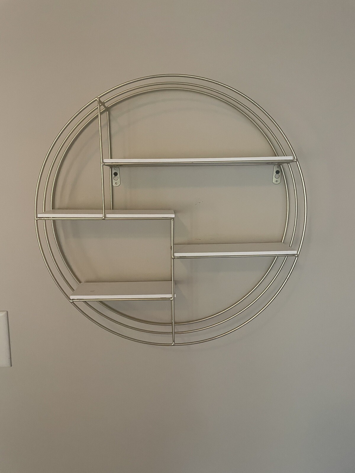 round decorative wall shelf eBay