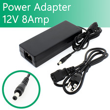 12V 8A DC Power Adapter for ANY IR Security Cameras CCTV Security DVR  LED UL