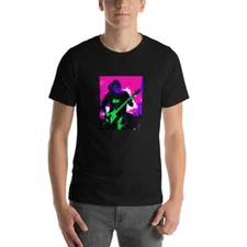 E2K Neon bassist Unisex T-Shirt bass guitar player guitars rock band musician