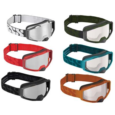iXS Mountainbike Brille Trigger Goggle Clear Lens Enduro Downhill DH Crossbrille