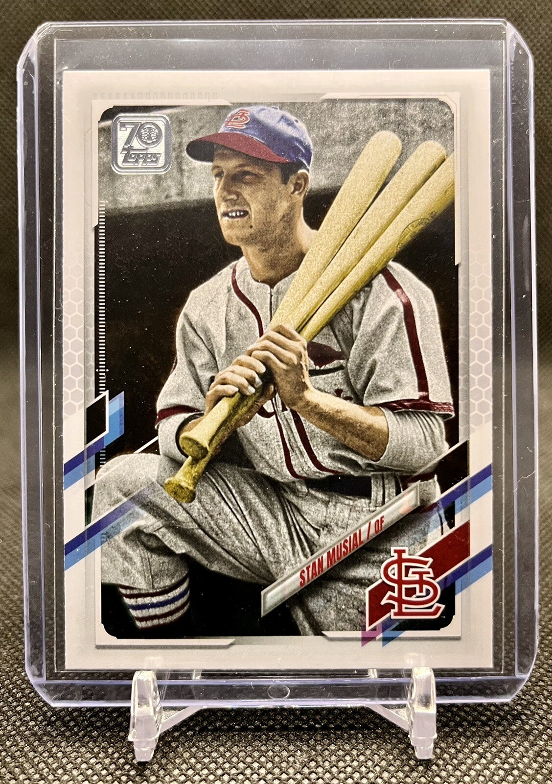 2021 Topps Series 1 STAN MUSIAL Image Variation SP #229 - St Louis Cardinals HOF