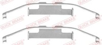 Quick Brake 109-1097 ZubehöRkit, Scheibenbremsbelag FüR Bmw, Mg, Mini, Rover
