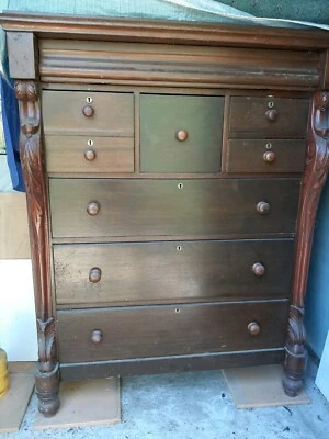 Tall Boy Antique Chest Of Draws Dressers Drawers Gumtree