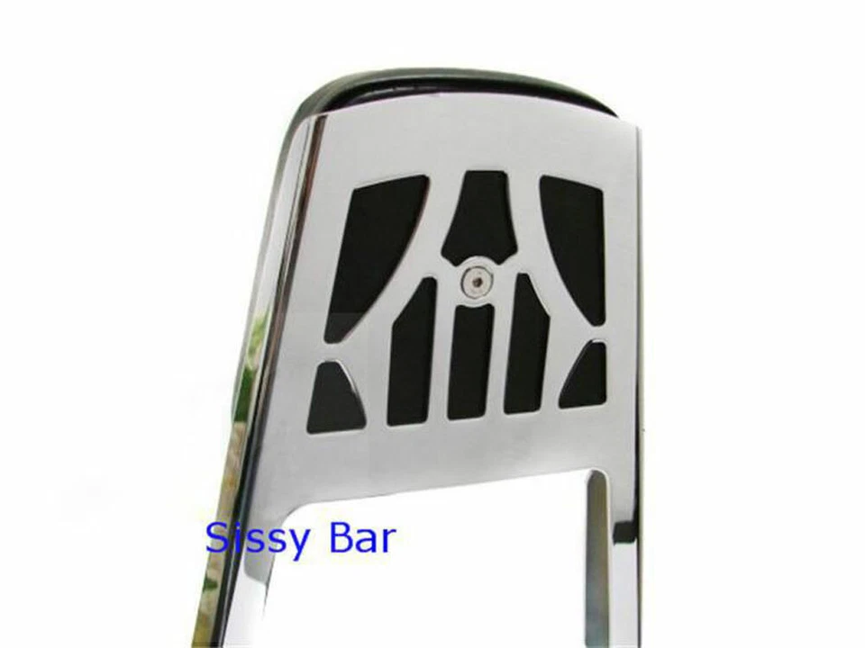 Almohadilla de cuero con respaldo Sissy Bar para Harley Sportster XL 883 XL1200 1995-2003 1998 Foto 4 de 4