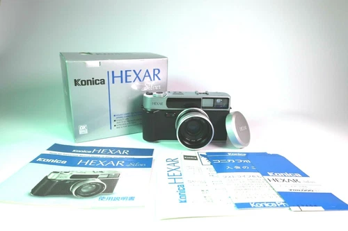 Konica Hexar Silver AF Point & Shoot Camera in Box