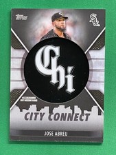 2023 Topps Baseball SERIES 1 - JOSE ABREU - CITY CONNECT BLACK - #'d 249/299