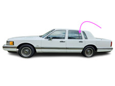 Fits:1990-1993 Lincoln Town Car 4D Sedan Driver Side Rear Left Vent Window Glass