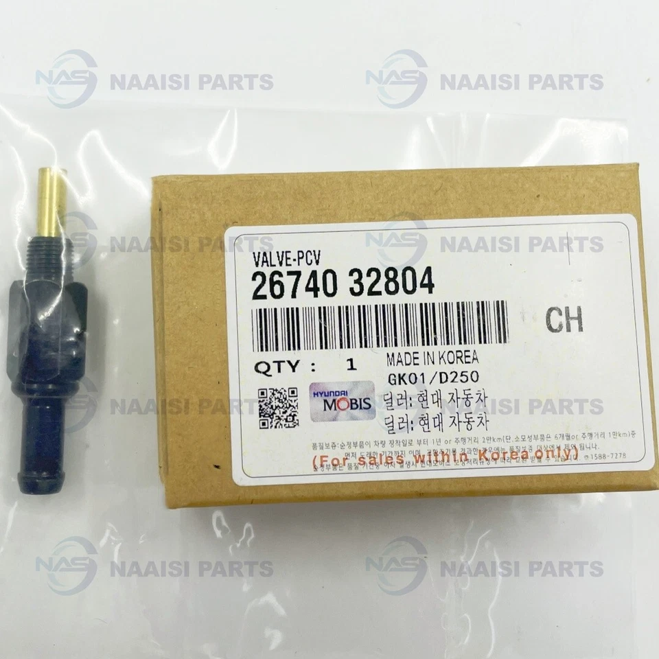 Genuine OEM For Hyundai Veloster Kona Crankcase Ventilation Valve PCV 2674032804 Foto 3 de 4