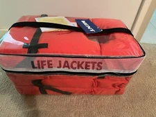 Absolute Outdoor Kent Storage Bag 4 Adult Type II Life Jackets USCG Approved NEW