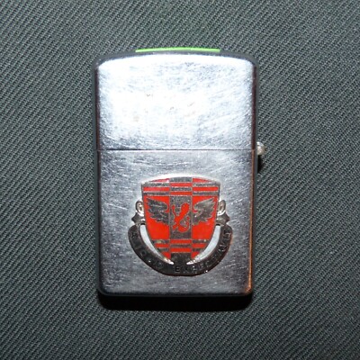 US Army 864th Engineer Bn Japan Engraved Fujiyama Cigarette