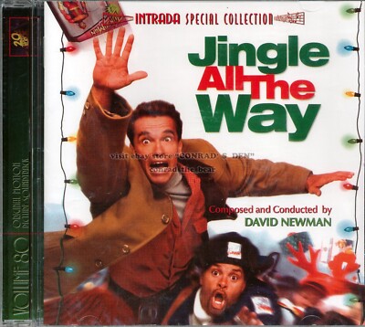 David Newman ''JINGLE ALL THE WAY'' score Intrada 1500 Ltd ed. CD Sold Out