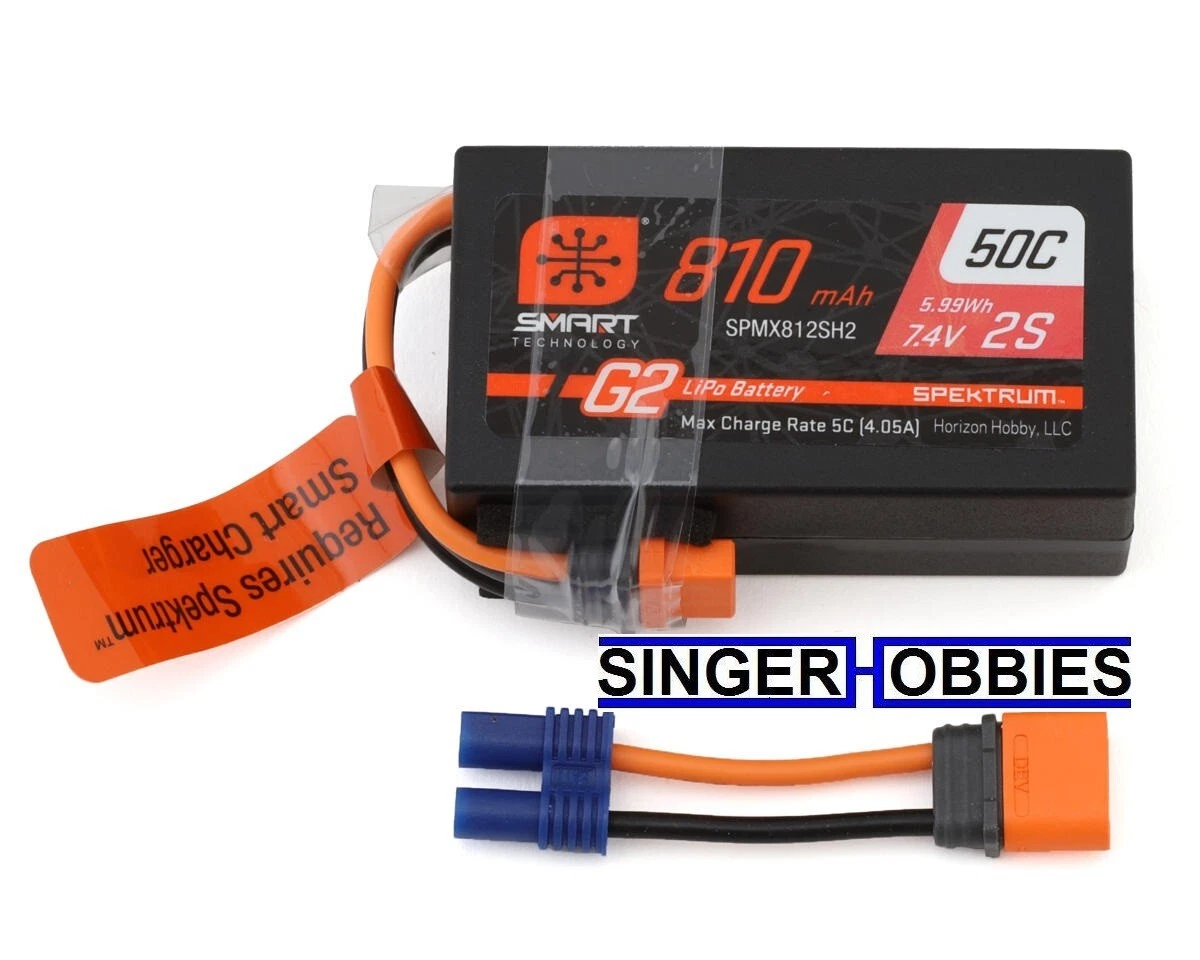 Batería RC De Litio 7.4V 800 MAh – Reemplazo Para WL917 Y Juguetes Teledirigidos, Alta Conversión De Energía Y Duradera