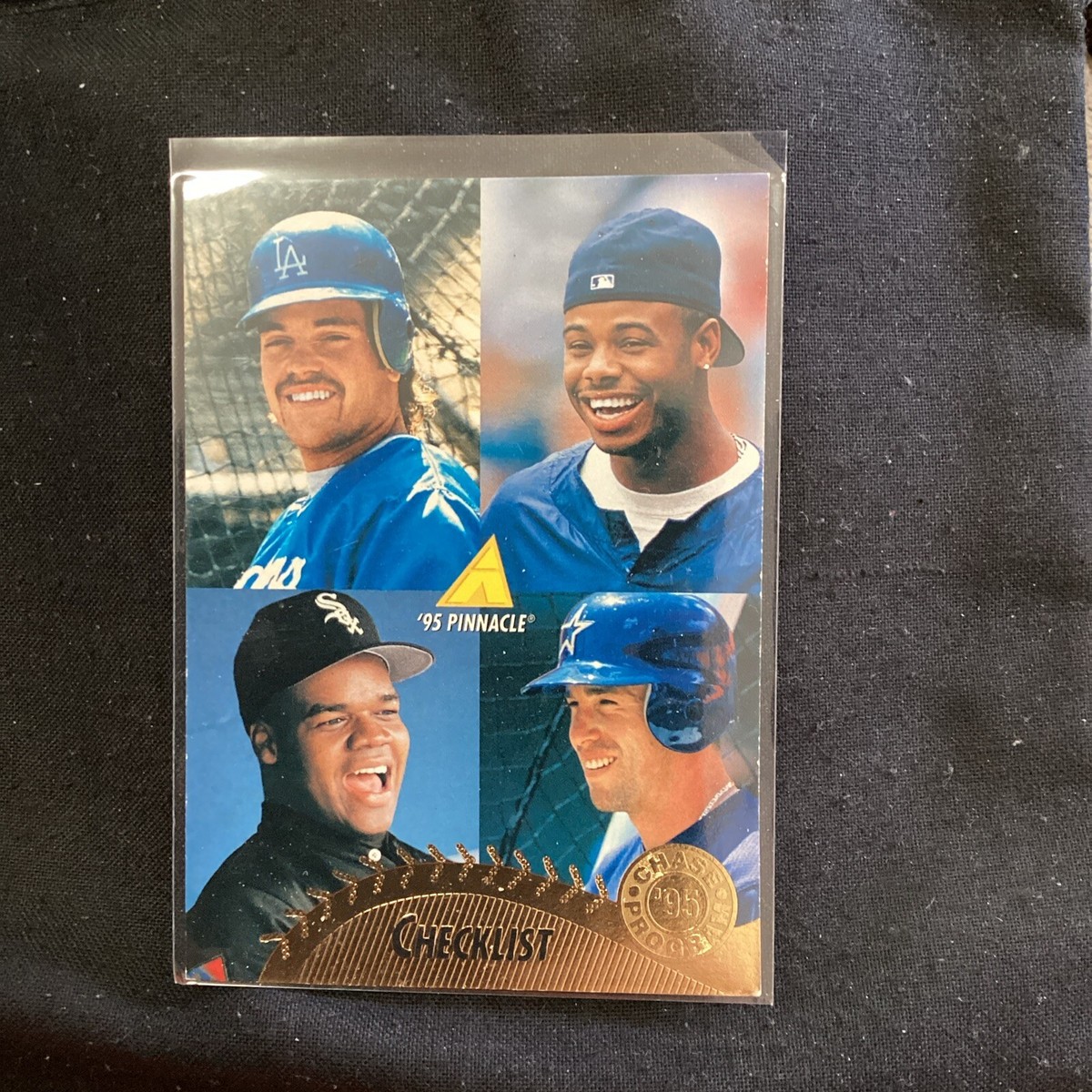 1995 Pinnacle Checklist Ken Griffey, Frank Thomas,Piazza,Bagwell