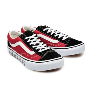 vans black and red old skool