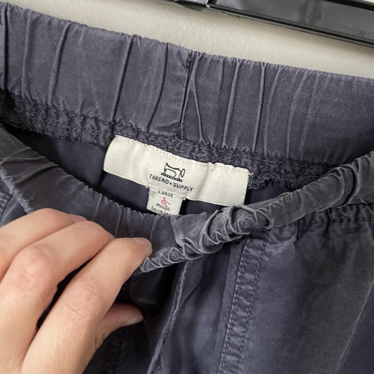 Thread + Supply Drawstring Pull On Joggers Pants … - image 2