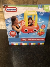 Little Tikes Cozy Coupe Inflatable Pool Float box has damage see pics