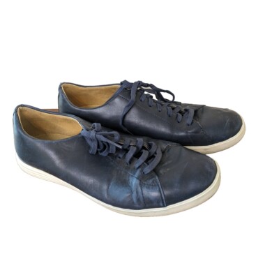 Cole Haan Men's Shoes Size Blue Leather Lace-up Casual GG