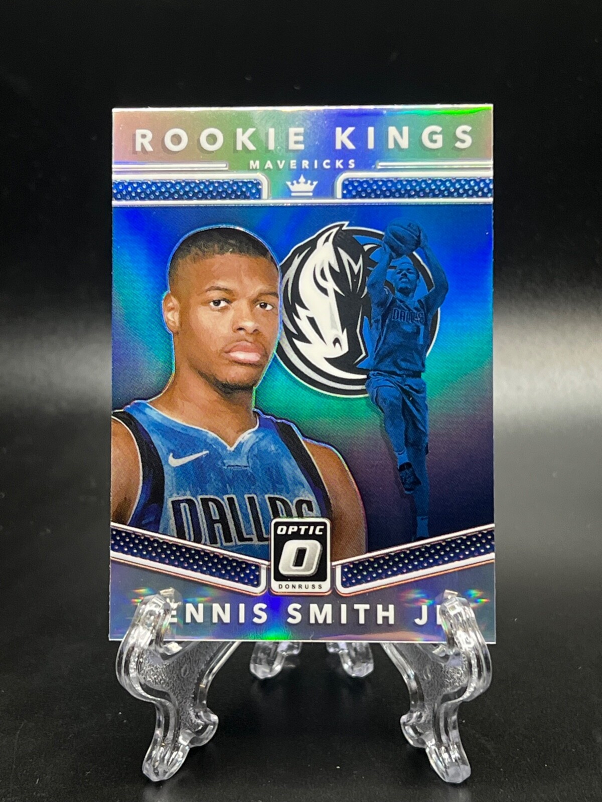 2017 Panini Donruss Optic Kings Holo Silver Prizm Dennis Smith Jr #9 Rookie RC