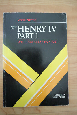 York Notes Henry IV Part 1 William Shakespeare Notes by F.H Mares Gut!