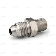 GFB 1/8in BSPT Male to -4AN Male Flare (Stainless Steel) - GFB3847