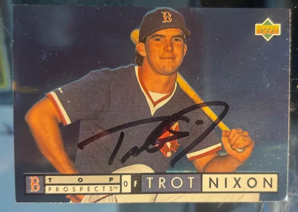 Trot Nixon trading card