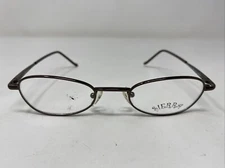 Sierra CHRISTY SATIN BROWN 46-19-135 Metal Full Rim Eyeglasses Frame VZ31