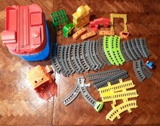 Lot Bulk Gullane Thomas the Train Trackmaster Train Track, Buildings Box