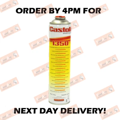1350 CASTOLIN/OXY TURBO SET FUEL BUTANE/PROP REPLACEMENT GAS CYLINDER BOTTLE