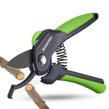 WORKPRO 8.5" Anvil Pruning Shear Heavy Duty Garden Scissor & Clipper Hand Shears
