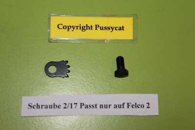Felco Reparatur-Satz 2/16 + 2/17 gezahnter Sektor u. Schraube (Lose) für Felco 2