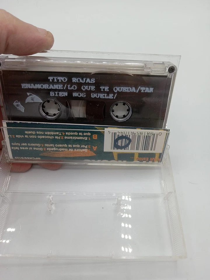 1993 Tito Rojas - A Mi Estilo CASSETTE - Image 2 of 2