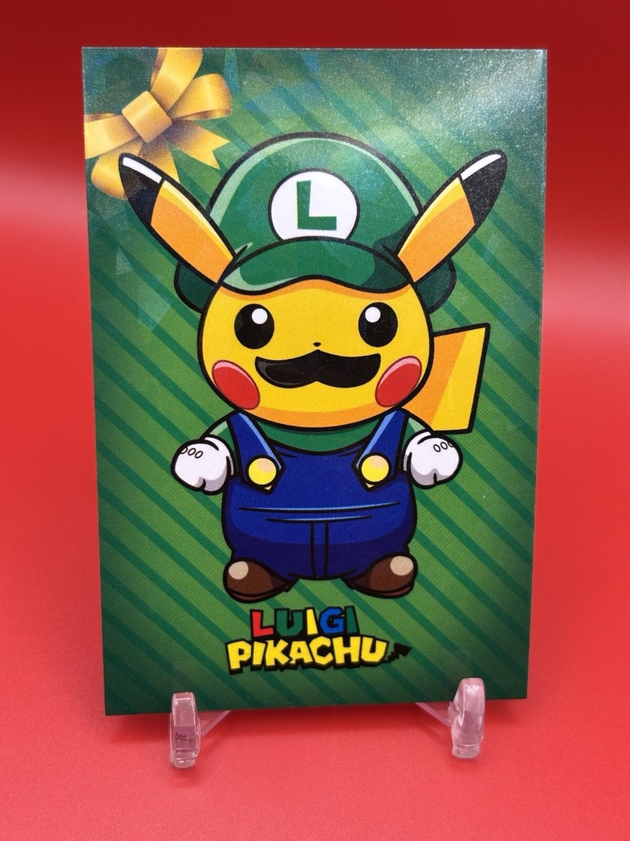 pokemon merry christmas card database Jumbo Promo Card Pikachu ex 2025 Mega Stamp Rally – Trendygiftshop