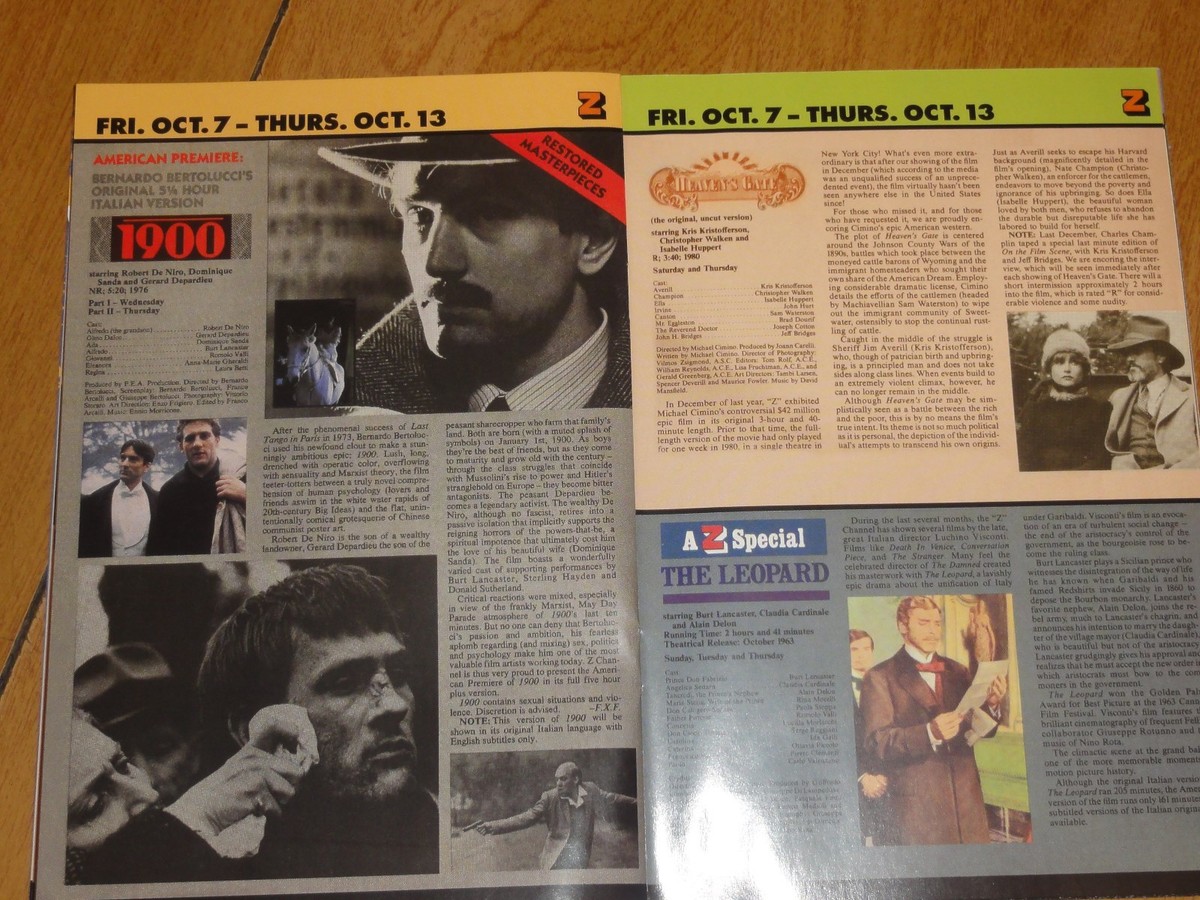 Z Channel: A Magnificent Obsession (DVD) 2-Disc! 24-PAGE Z Channel: A Magnificent Obsession (DVD) 2-Disc! 24-PAGE