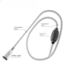 Aquarium Gravel Cleaner Siphon Large Fish Tank Vacuum Water Changer Pump Filter